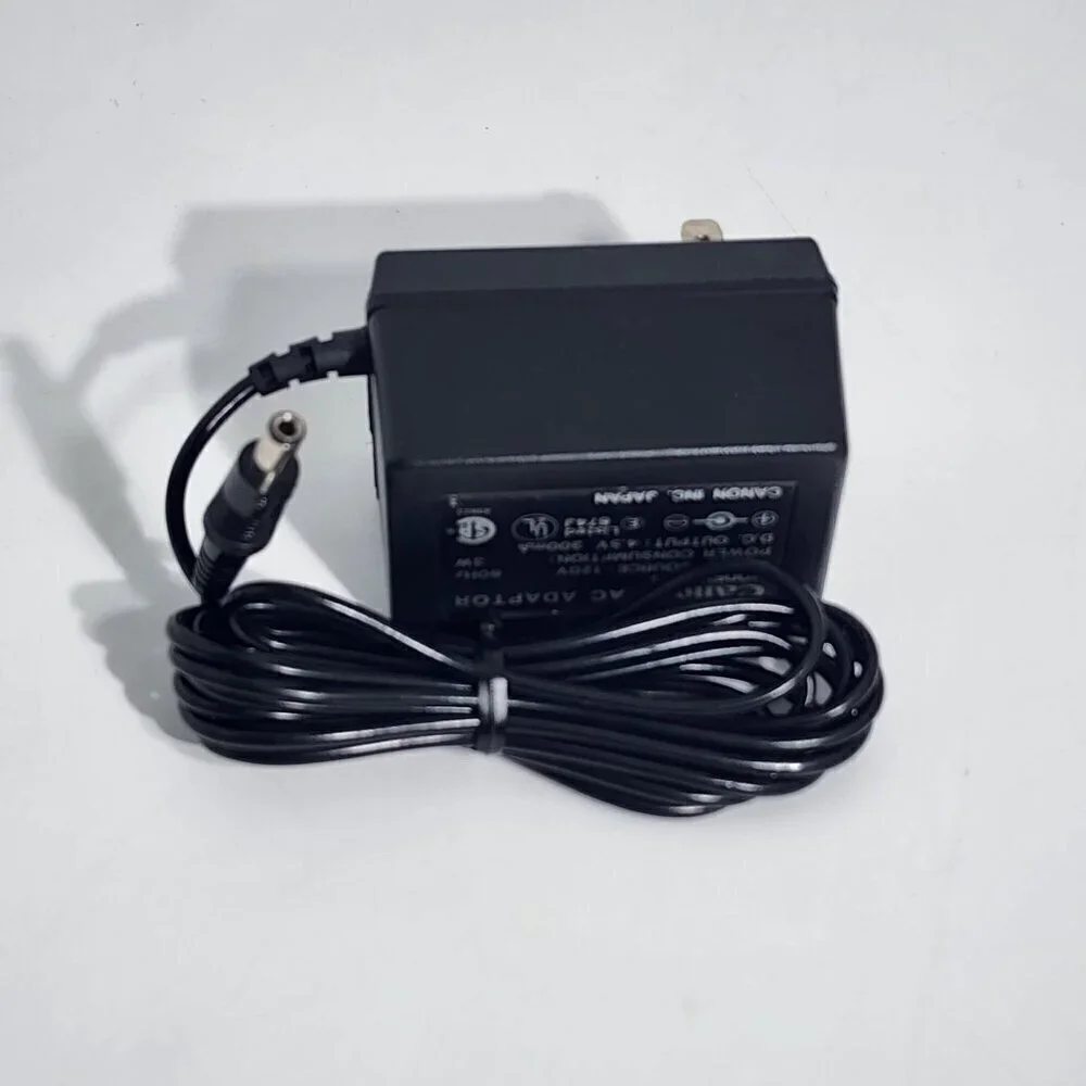 Canon AC Adaptor AD-1 120V 60Hz 4.5V 300mA Vintage Power Supply Accessory
